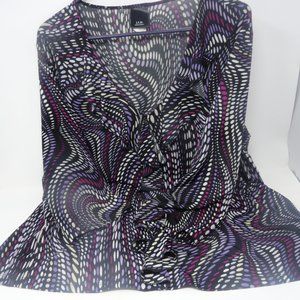 j.t.b. Woman Blouse twist front Plus Size 2X